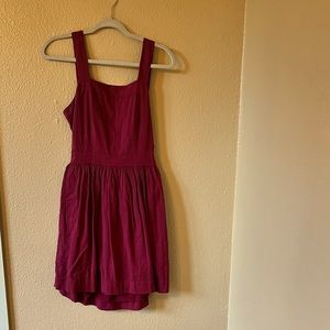 Size 4 Madewell Red Mini Dress
